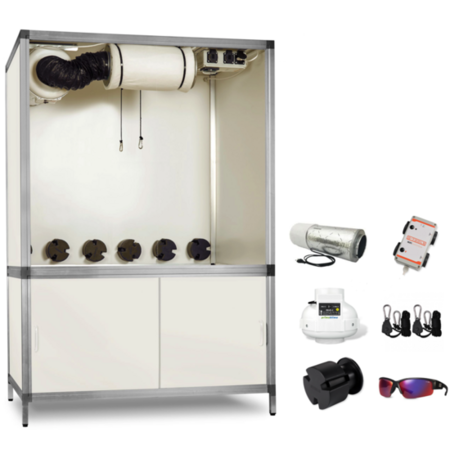 G-Tools Complete Bonaza Kweekkast zonder lamp (1m²) G-Tools Complete Bonaza Kweekkast zonder lamp (1m²)