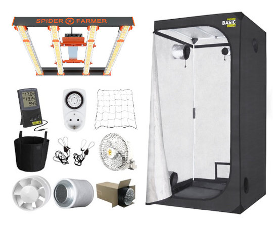 Spider Farmer Complete Kweektent 80x80 Spider Farmer SE3000