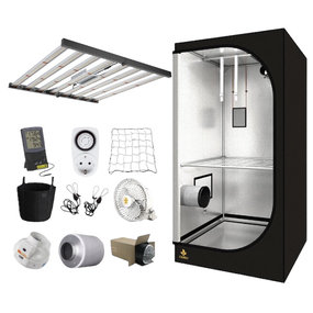 Complete kweektent 120x120 Fluence