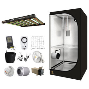 Complete Kweektent 120x120 Dimlux 500w