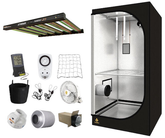 Dimlux Complete Kweektent 120x120 Dimlux 500w Dimlux Complete Kweektent 120x120 Dimlux 500w