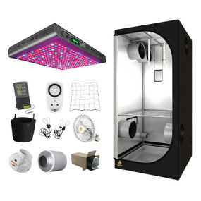 Complete kweektent 120x120 Kind Led