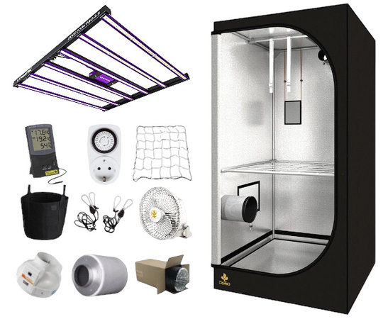 Lumatek Complete kweektent 120x120 Lumatek Zeus 600W