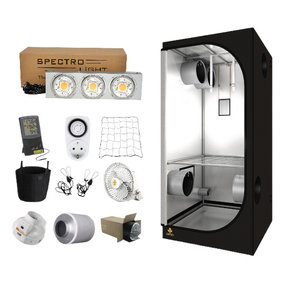 Complete kweektent 120x120 Spectro Light