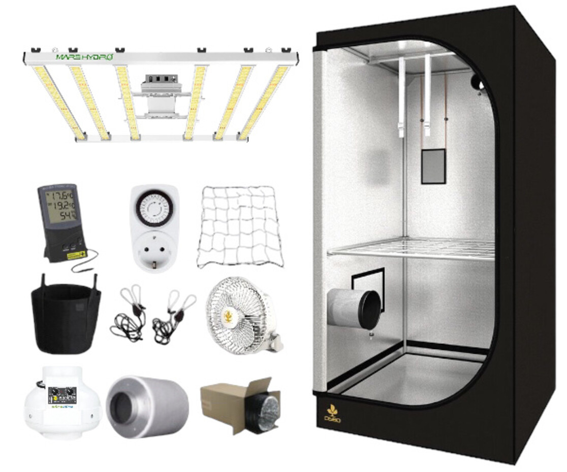 Complete kweektent 120x120 Viparspectra