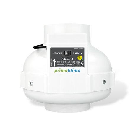 G-Tools G-Tools Buisventilator 1 Speed met Filter (400m³/uur)