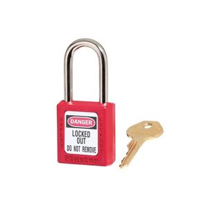 Master Lock Safety padlock red 410RED, 410KARED