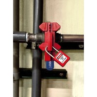 Adjustable ball valve lock-out S3081