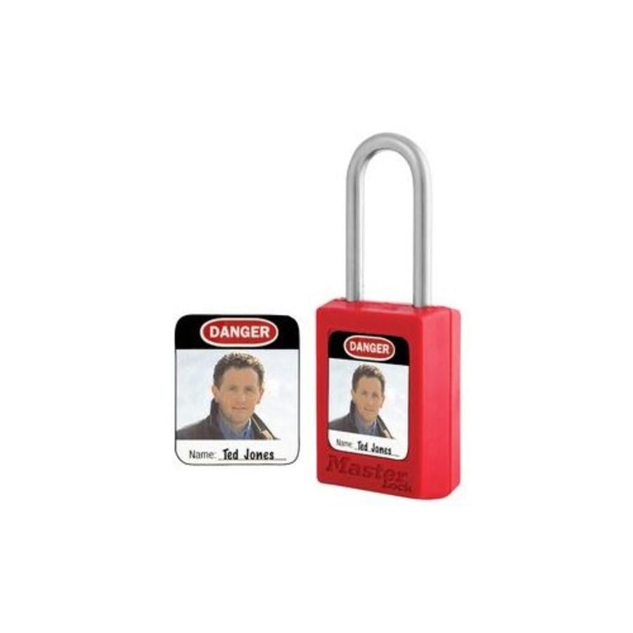 Padlock Sticker with photo (6 psc)