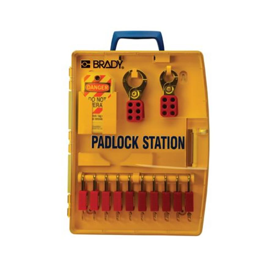 Brady Portable padlock station 811218