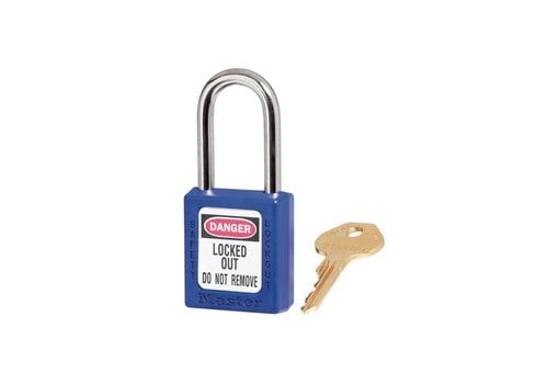 Safety padlock blue 410BLU 