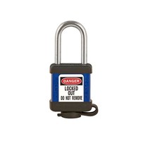 Zenex Sicherheits-vorhängeschloss blau 410BLU, 410KABLU