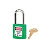 Safety padlock green 410GRN