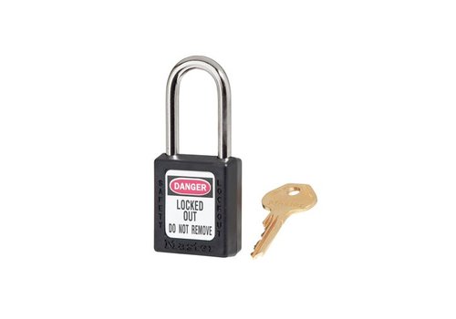 Safety padlock black 410BLK 