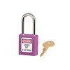 Safety padlock purple 410PRP