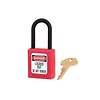 Master Lock Veiligheidshangslot rood 406RED, 406KARED