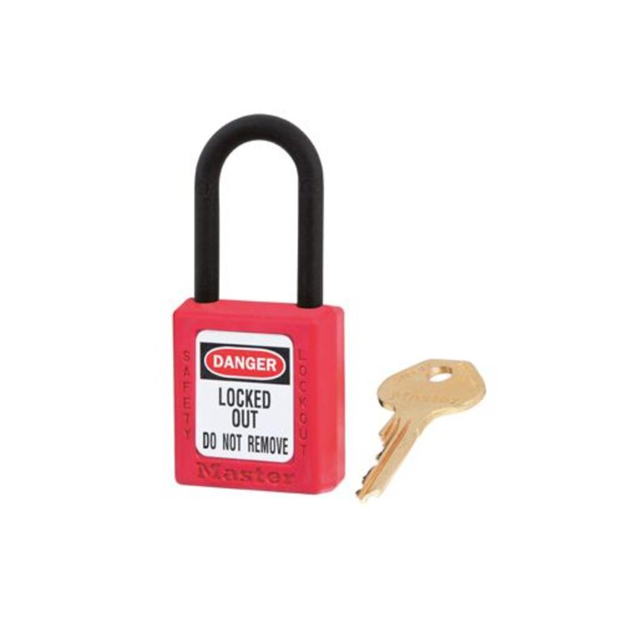 Safety padlock red 406RED, 406KARED