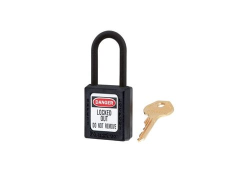 Safety padlock black 406BLK 