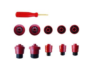 Set dummy's voor stoppen - lockout-tagout-shop