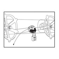 Lock-out cable S806D in blister packaging