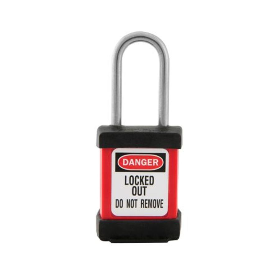 Master Lock Safety padlock red S31RED, S31KARED