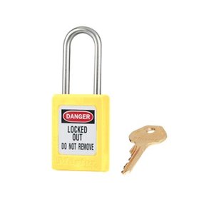 Master Lock Sicherheitsschloss gelb S31YLW, S31KAYLW