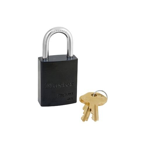 Aluminium padlock black 6835BLK 