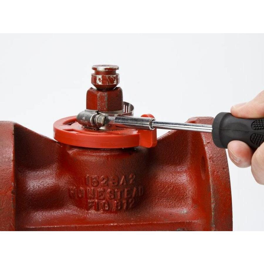 Plug valve lock-out 113231-113234