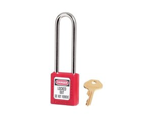 【 24K 】 TOP CHANCE PRESTO LOCK　アタッシュケース master-lock-safety-padlock-red