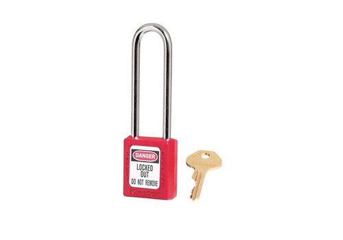 Safety padlock red 410LTRED 