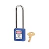 Safety padlock blue 410LTBLU