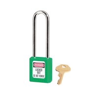 Safety padlock green 410LTGRN