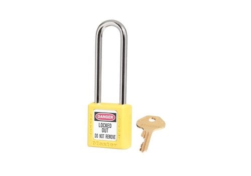 Safety padlock yellow 410LTYLW 