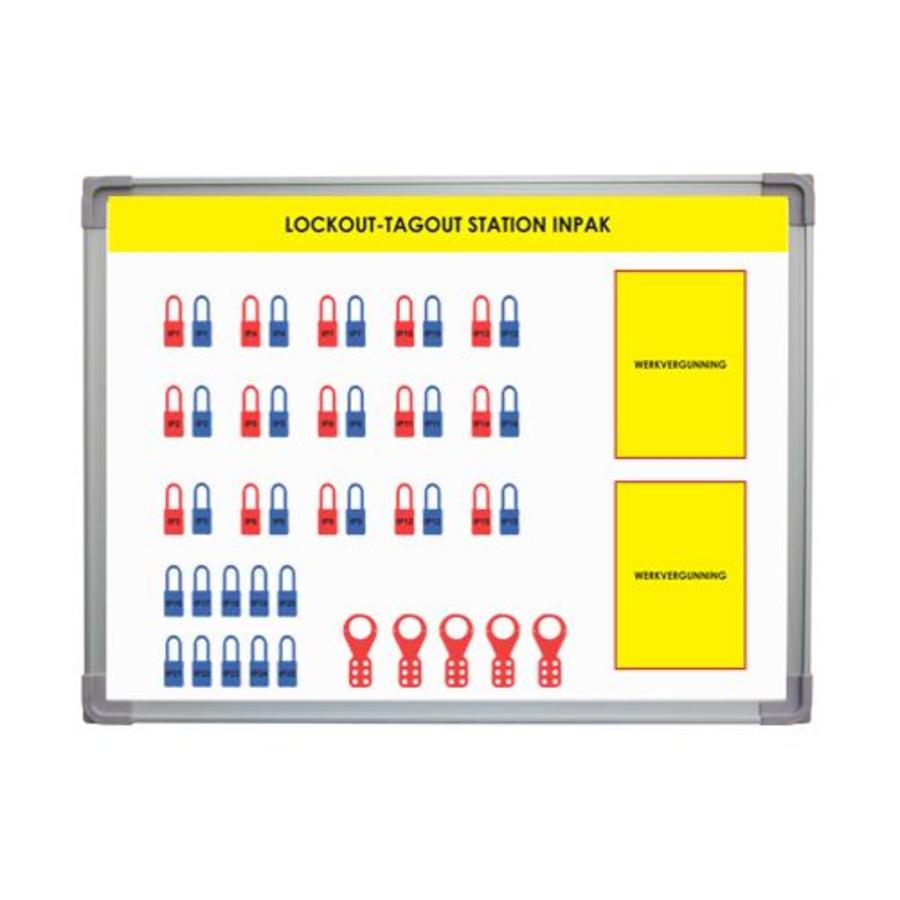 Custom made Lockout-Tagout shadow board