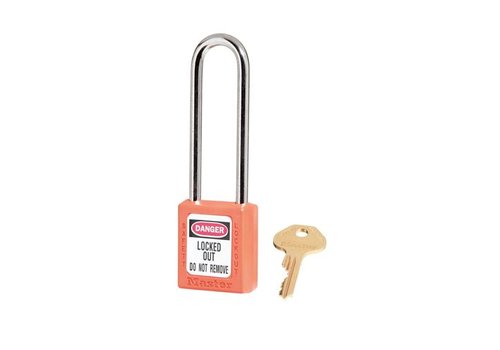 Safety padlock orange 410LTORJ 