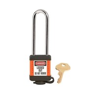 Zenex Sicherheitsvorhängeschloss orange 410LTORJ
