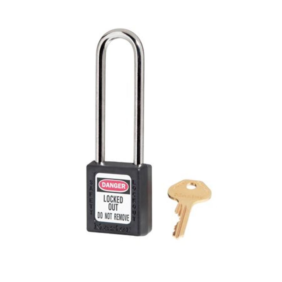 Safety padlock black 410LTBLK