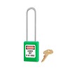 Safety padlock green S31LTGRN