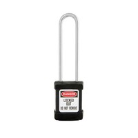 Safety padlock black S31LTBLK