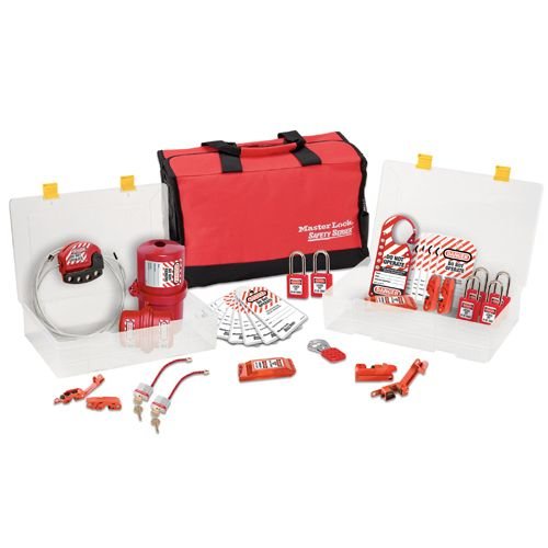 Filled lock-out toolbox 1458E410 