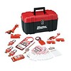 Master Lock Filled lock-out toolbox 1457E410KA