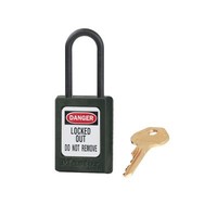 Safety padlock black S32BLK- S32KABLK