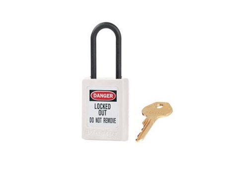 Safety padlock white S32WHT 