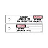 Maintenance safety tags S297