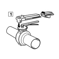 Butterfly valve lockout 256960