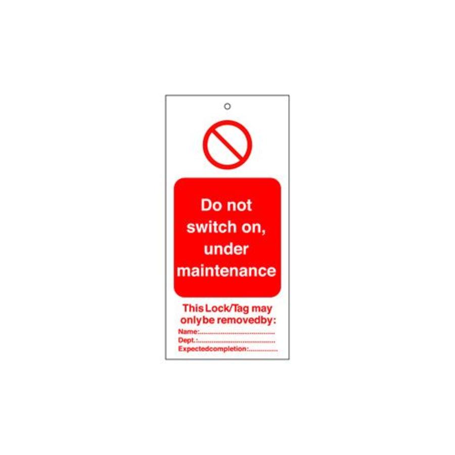 Warning tags English