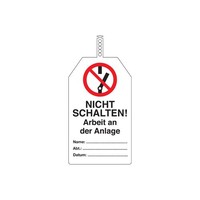 Safety tags German