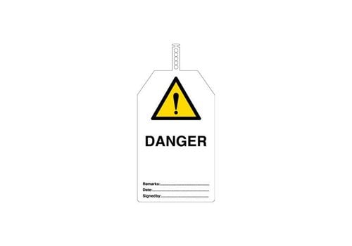 Safety tags English 