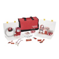 Filled lock-out toolbox 1458VES31
