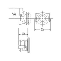 E-stop and push button safety cover 104600-104603